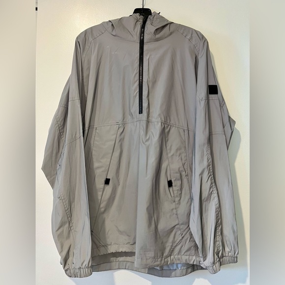 ZARA Reflective Effect Pouch Pocket Parka - Picture 4 of 7